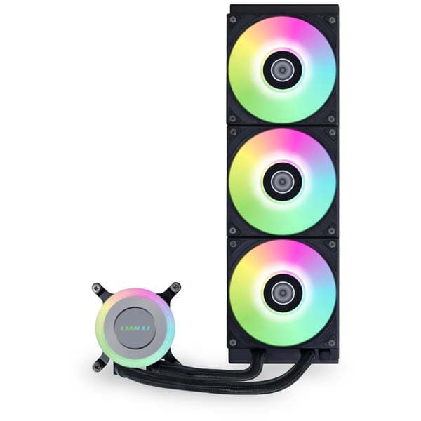 Lian Li GA II Lite 360mm RGB AIO Liquid Cooler Black (G89.GA2L36RB.IN) - 2