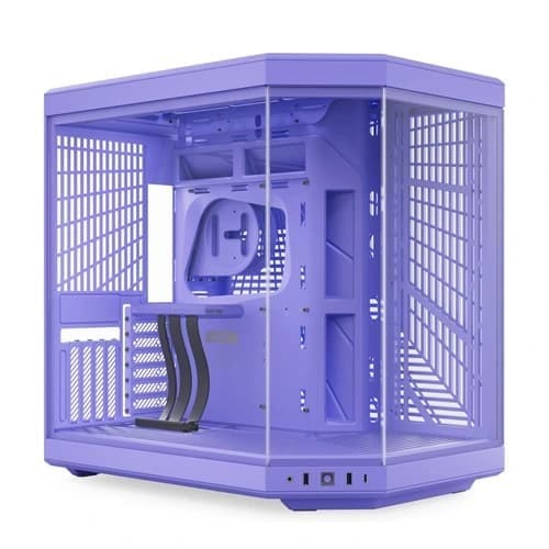 HYTE Y70 E-ATX Mid Tower Case (Taro Milk) - 1