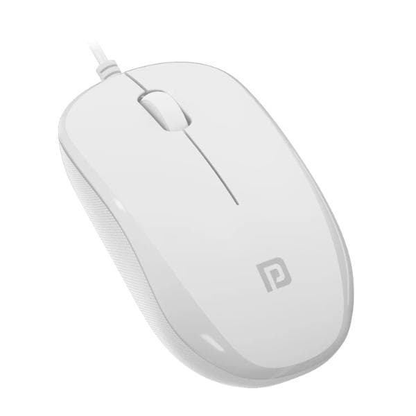 Portronics Toad 102 Wired Mouse with 3 Buttons, Clickable Scroll Wheel, High-Precision 1200 DPI Optical Sensor, 1.5m Long Cable, Ergonomic Ambidextrous Design for PC & Laptop (Black) - 2
