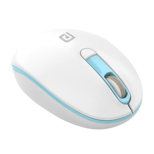 Portronics Toad 11 Wireless Mouse, 2.4 GHz Connectivity with USB Nano Dongle, Adjustable DPI Up To 1600, Ambidextrous for Laptop, MacBook, PC (Blue) - 1