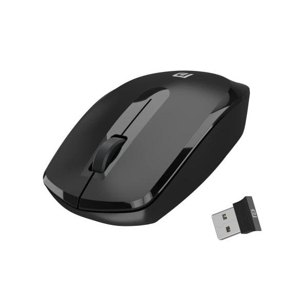 Portronics Toad 25 Wireless Mouse, 2.4 GHz with USB Nano Dongle, 1200 DPI Optical Tracking, Ambidextrous for PC, MacBook, Laptop (Red) - 2