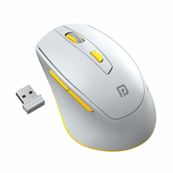 Portronics Toad 32 Wireless Mouse with 6 Buttons, 2.4 GHz Connectivity, 10m Working Range, Ergonomic Design, Adjustable Optical DPI, Auto Power Saving, for Laptop & PC (Black) - 3