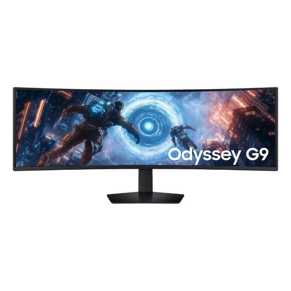 SAMSUNG Odyssey LS49FG910EWXXL 49 Inch 2K QHD 144Hz VA Panel 99% SRGB 1MS VA Gaming Monitor - 1
