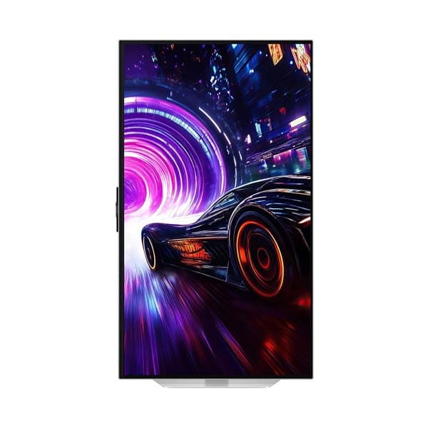 Samsung Odyssey QD-OLED G8 32-inch (80 cm) 4K 3840 x 2160 Glare Free Gaming Flat Monitor, OLED Safeguard+, 240Hz, 0.03ms, FreeSync Premium Pro, HDR10+ Gaming, HAS (LS32FG810SWXXL, Silver) - 3