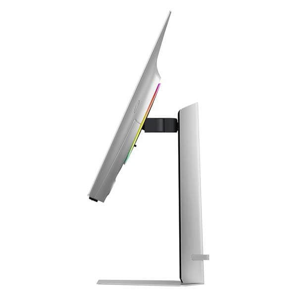 Samsung Odyssey QD-OLED G8 32-inch (80 cm) 4K 3840 x 2160 Glare Free Gaming Flat Monitor, OLED Safeguard+, 240Hz, 0.03ms, FreeSync Premium Pro, HDR10+ Gaming, HAS (LS32FG810SWXXL, Silver) - 4