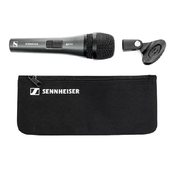 Sennheiser E835-S Dynamic Cardioid Live Handheld Wireless Vocal Microphone - 3