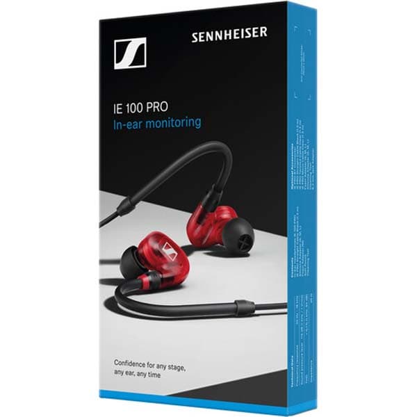 Sennheiser IE 100 Pro Wired in Ear Earphones (Red) - 6