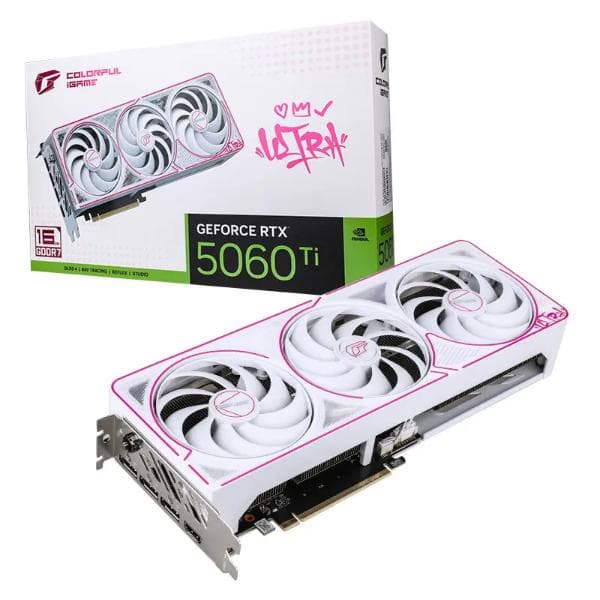 Colorful iGame GeForce RTX 5060 Ti Ultra W OC 16GB-V GDDR7 Graphic Card - 1