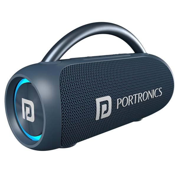 Portronics Radiant 30W Wireless Bluetooth Portable Speaker (Blue) - 1