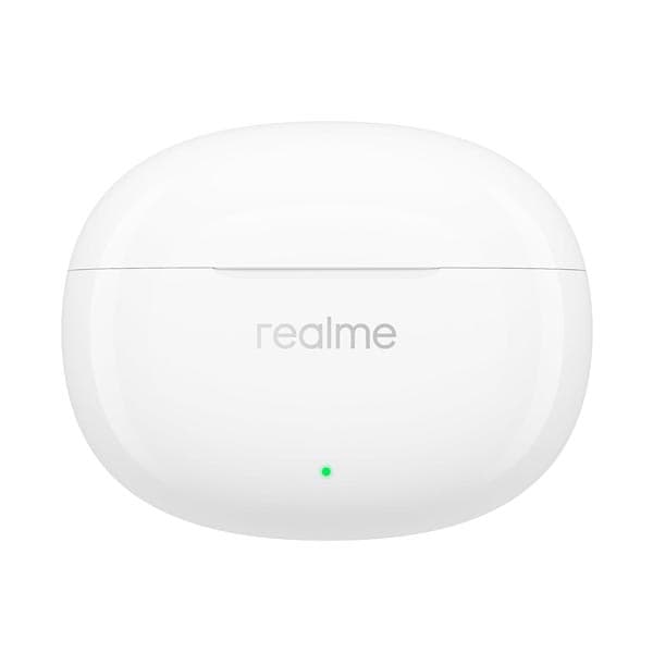 realme Earbuds T110 with Ai Enc for Calls, Upto 38 Hours of Playback and Fast Charging Bluetooth in Ear Headset (Pop White) - 2
