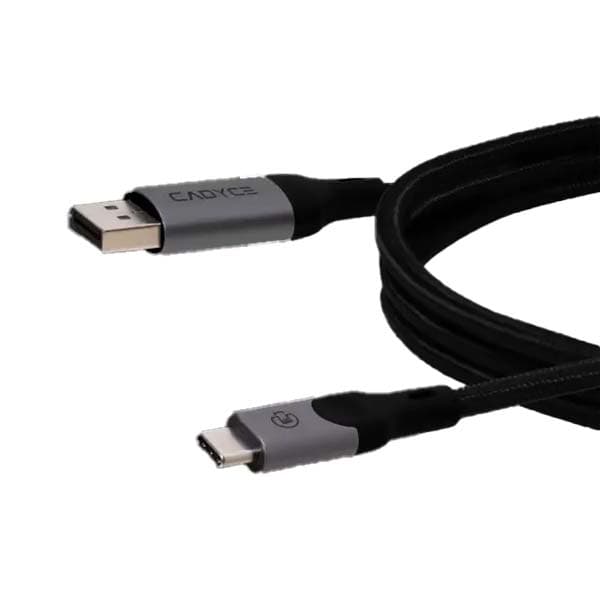 Cadyce CA-CDPC USB-C to DisplayPort CABLE (5K Support) 1.5M Black