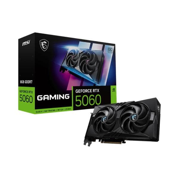 MSI RTX 5060 Gaming OC 8GB GDDR7 Graphics Card - 1
