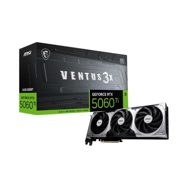 MSI RTX 5060 Ventus 3X OC 8GB GDDR7 Graphics Card - 7