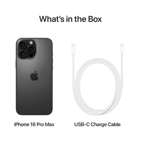 Apple iPhone 16 Pro Max (Black Titanium, 256 GB) - 3