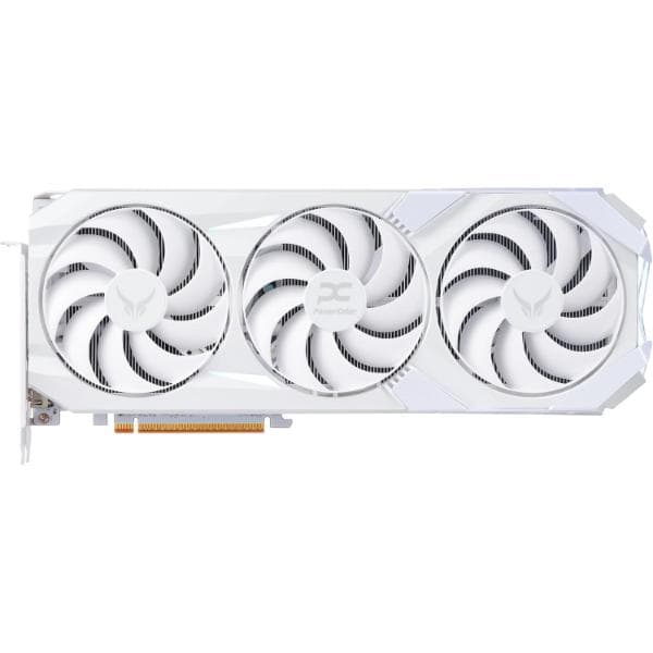 Powercolor AMD Radeon RX 9070 XT Red Devil Graphics Card - White - 2