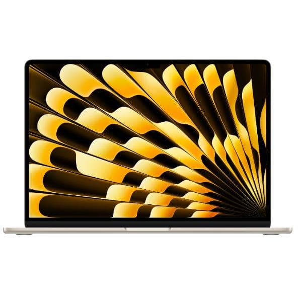 Apple MC6K4HN/A MacBook Air (Apple M4 Chip/24 GB/512 GB SSD/macOS Sequoia/Liquid Retina), 38.91 cm (15.3 inch), Starlight - 1