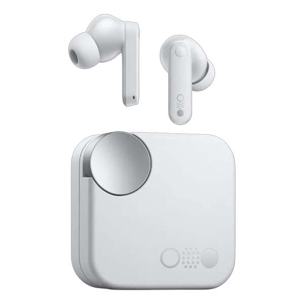 CMF by Nothing Buds TWS 42 dB Active Noise Cancellation, Ultra Bass Technology, 35.5 Hrs playtime Bluetooth (Light Grey) - 1