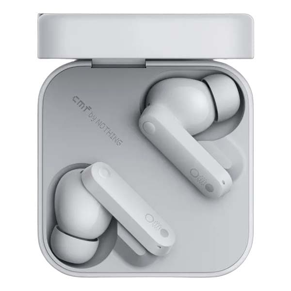 CMF by Nothing Buds TWS 42 dB Active Noise Cancellation, Ultra Bass Technology, 35.5 Hrs playtime Bluetooth (Light Grey) - 3