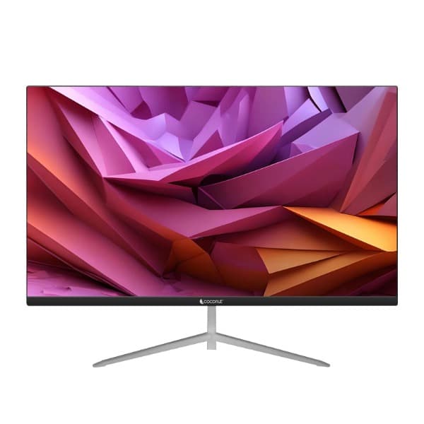 Coconut 27HDX 27 inch Frameless Ultra Slim Curved Monitor, 100 Hz Refresh Rate, 1080p