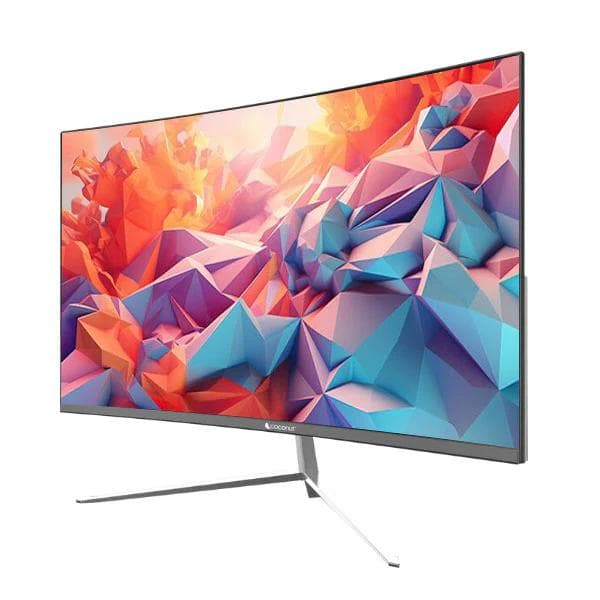 Coconut 27HDXC 27" Frameless Ultra Slim Curved Monitor, 100 Hz Refresh Rate, 1080p - 1