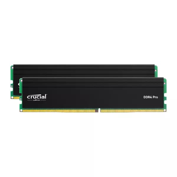 Crucial Pro RAM 32GB Kit (2x16GB) DDR4 3200MHz Desktop Memory - 2