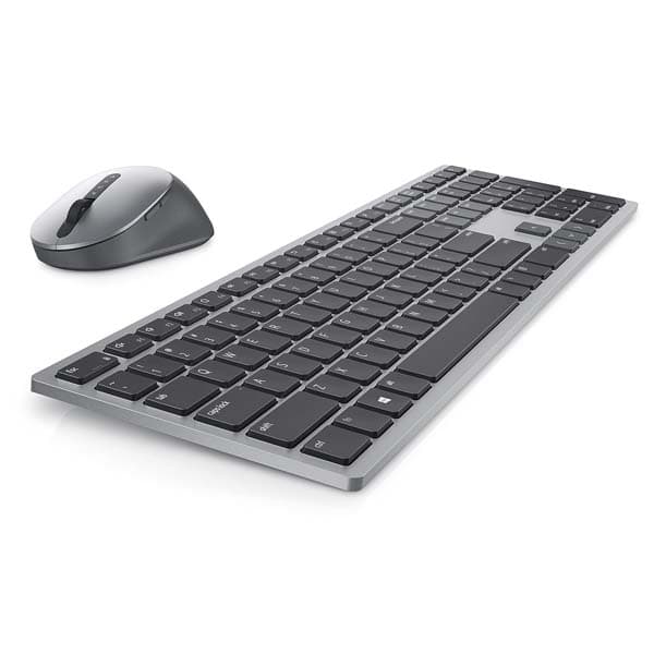 Dell KM7321W Multi-Device Wireless (RF/Bluetooth) Keyboard and Mouse Combo (Titan Grey) - 1
