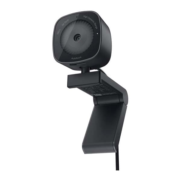 Dell Wb3023-2K Qhd Webcam, Built-in Microphone, Digital Video Resolution 2560 X 1440, 2D Noise Reduction, 3D Noise Reduction, Face Detection, Tilt Adjustment, High Dynamic Range (HDR), Auto Focus - 1