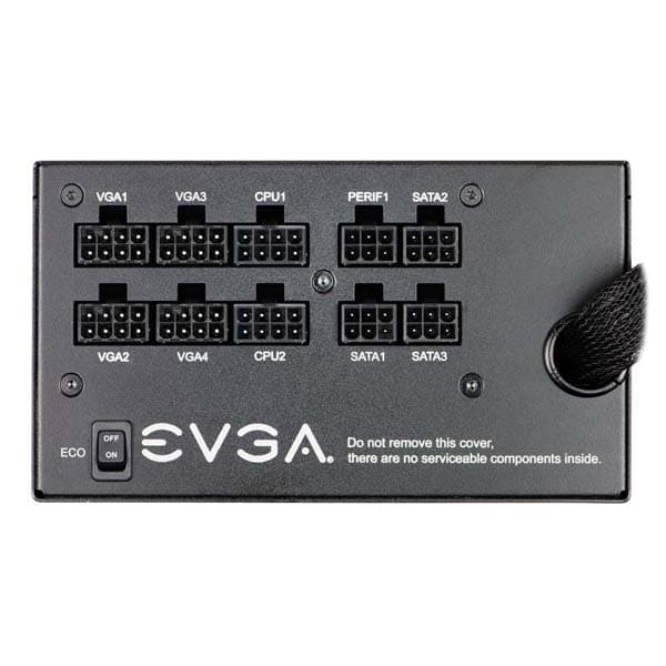 EVGA 210-GQ-0750-V1 750 GQ, 80+ Gold 750W, Semi Modular, EVGA ECO Mode, 5 Year Warranty, Power Supply, Black - 3