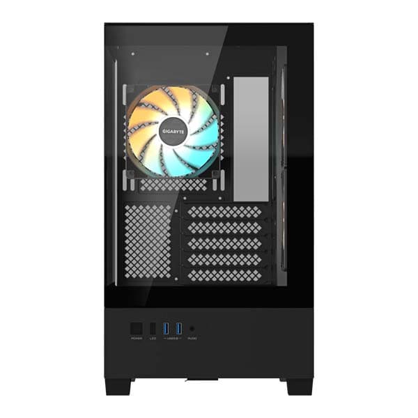 GIGABYTE C201 PANORAMIC m-ATX Mid Tower Cabinet - 2
