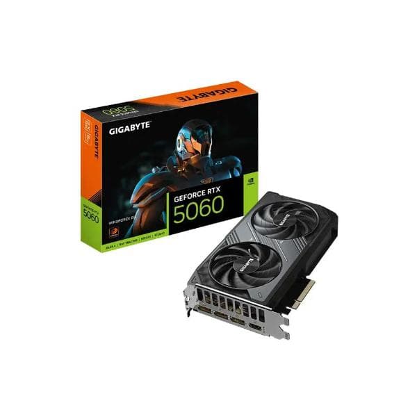 Gigabyte RTX 5060 Windforce 8Gb GDDR7 Graphics Card - 1