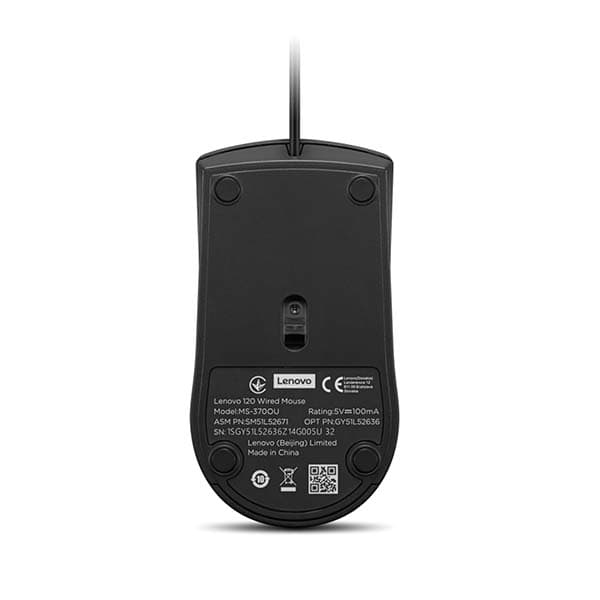 Lenovo 120 Wired Plug & Play USB Mouse - 2