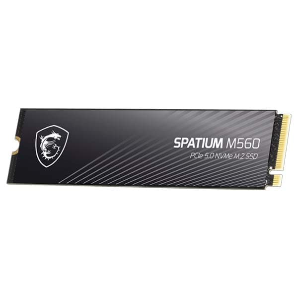 MSI SPATIUM M560 PCIe 5.0 NVMe M.2 2TB Solid State Drive - 1