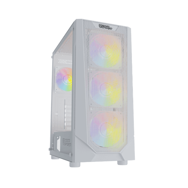 Coconut Nova 440 Premium RGB Gaming Cabinet - White