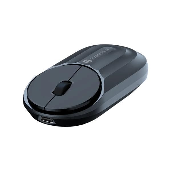 Portronics Toad 6 Bluetooth Wireless Mouse with 2.4 GHz USB Receiver, Multi-Device Pairing, Built in Battery, 1200 DPI Sensor(Black) - 1