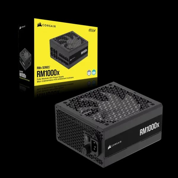 Corsair RM1000x 1000W 80 Plus Gold Fully Modular ATX Power Supply (Black) - 7