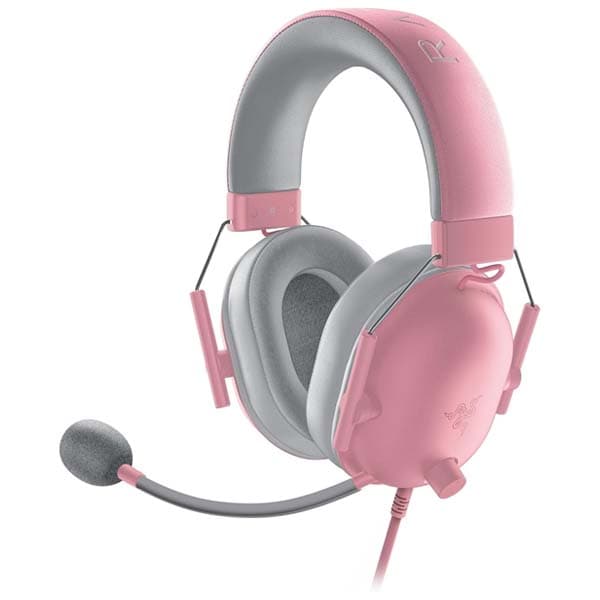 Razer BlackShark V2 X Xbox Gaming Headset: 50mm Drivers - Cardioid Mic - Lightweight - Comfortable Noise Isolating Earcups - for Xbox Series X, Series S, PS5, PC, Switch via 3.5mm Jack - Quartz Pink