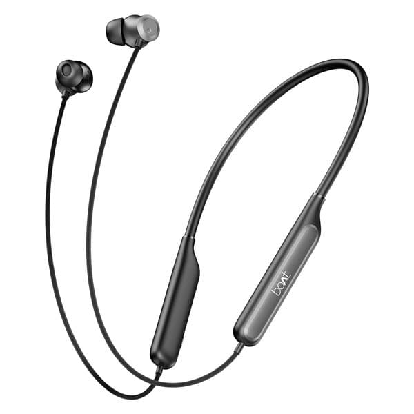 boAt Rockerz 210 ANC 30dB Active Noise Cancellation Active Noise Cancellation Neckband (Onyx Black) - 1