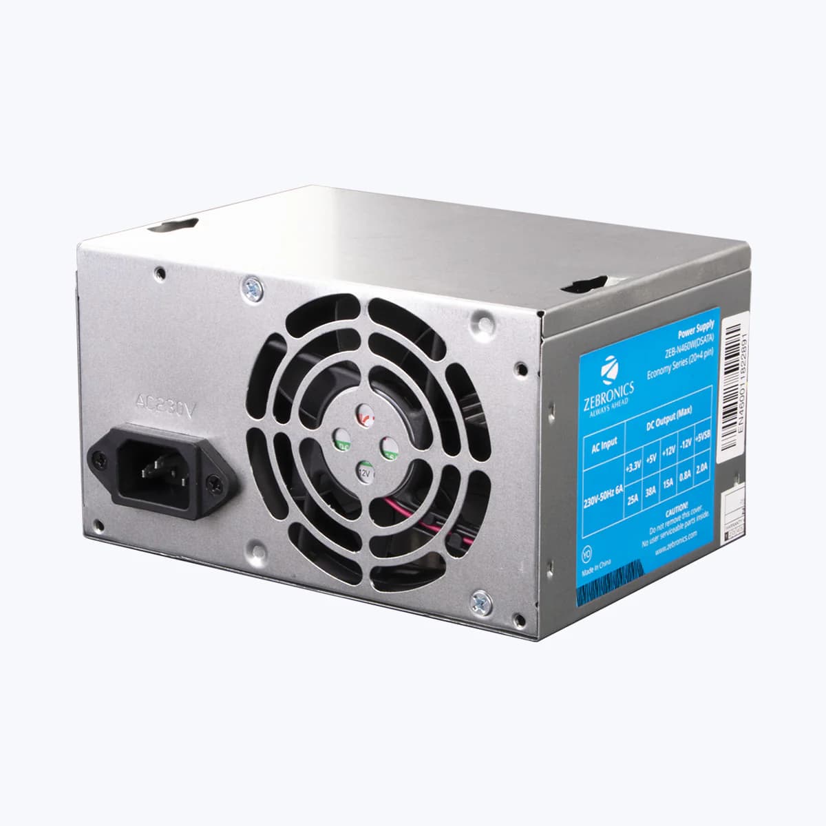 Zebronics N450W 450 Watt Economy Series Power Supply SMPS - 1