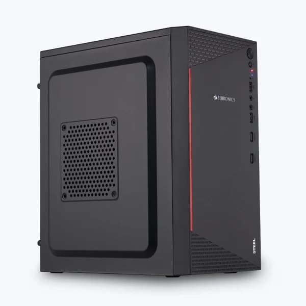 Zebronics Steel mATX Cabinet - 1
