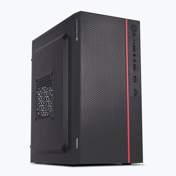 Zebronics Coral mATX Cabinet - 1