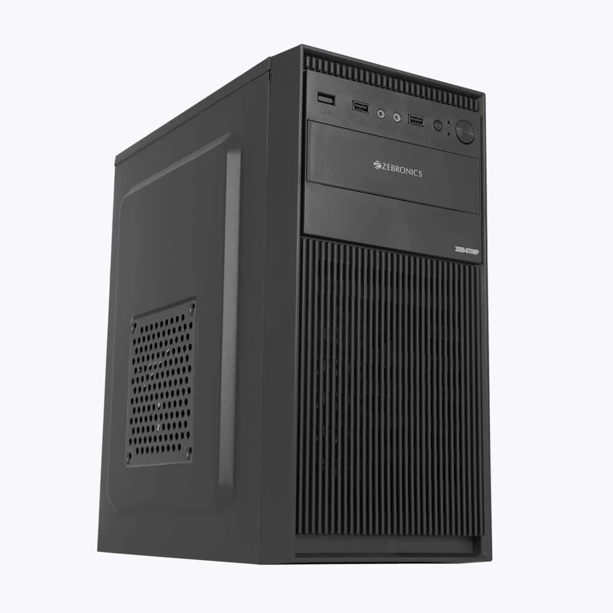 Zebronics Strip mATX Cabinet - 1