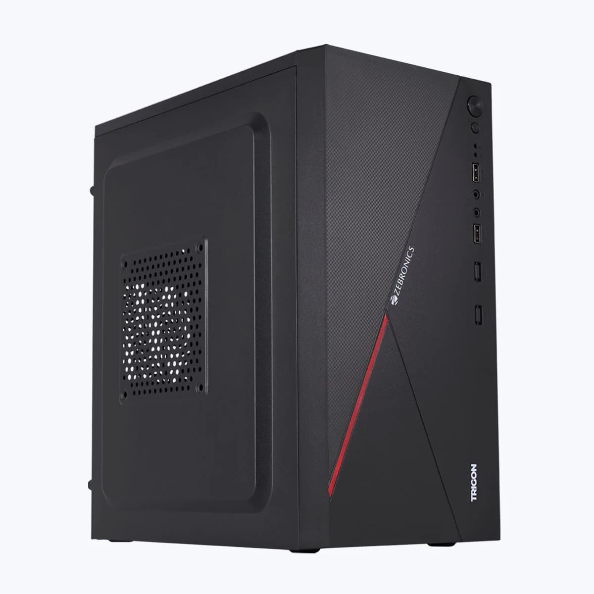 Zebronics Trigon mATX Cabinet - 1