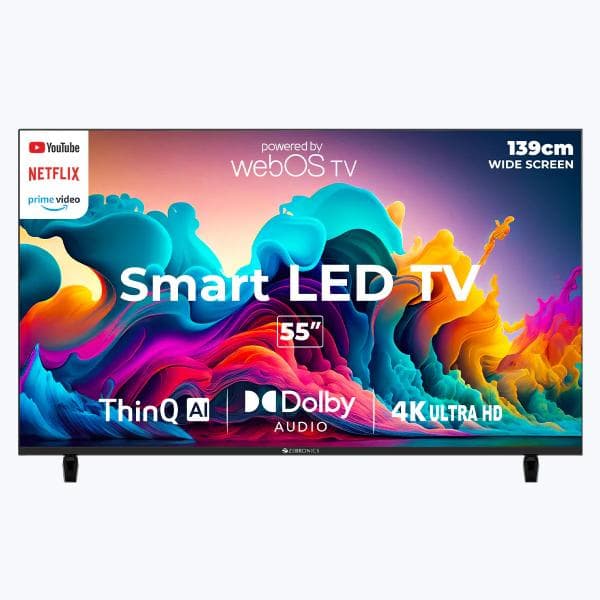 Zebronics 55W2 (55 inch) Ultra HD (4K) LED Smart WebOS TV - 1
