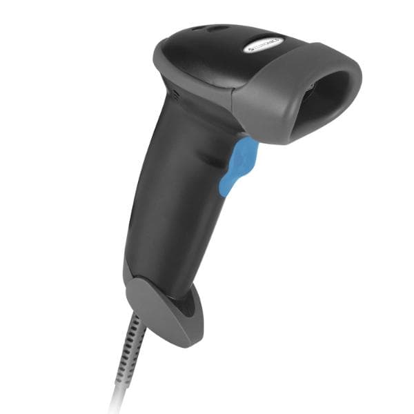 Zebronics ZEB-BS1H1000 1D Laser Handheld Barcode Scanner Supports USB connectivity and Comes with an inbuilt Buzzer & LED Indicator - 1