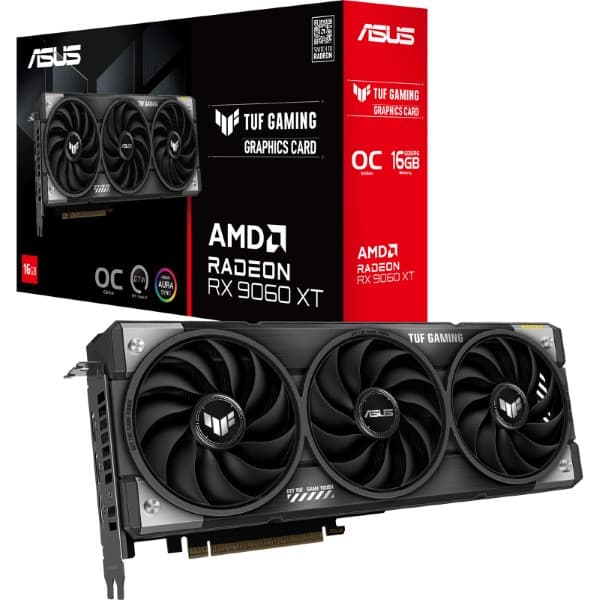 ASUS TUF Gaming Radeon™ RX 9060 XT 16GB GDDR6 OC Edition - 1