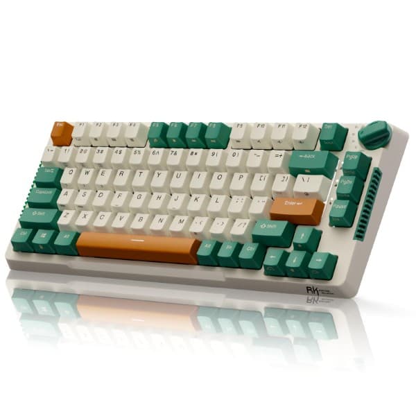 RK ROYAL KLUDGE H81 Hot Swappable Mechanical Keyboard Timing Machine SkyCyan Switch - 1