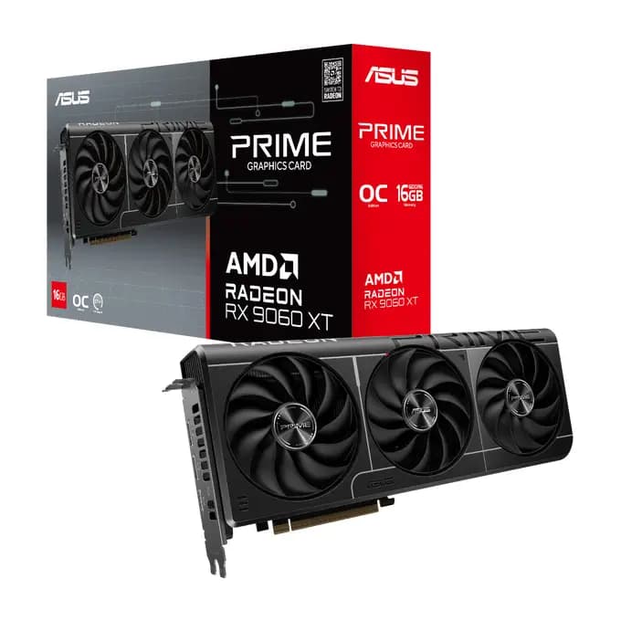 ASUS Prime Radeon™ RX 9060 XT 16GB GDDR6 OC Edition - 1