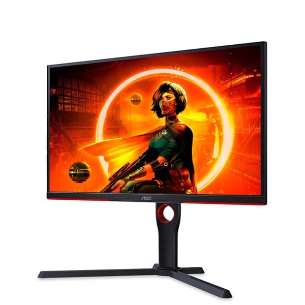 AOC Gaming 25G3ZM 25-inch 1920x1080, 240Hz, 0.5ms MPRT, FreeSync Premium, Full HD Monitor ( HDMI, DisplayPort, USB hub) black/red