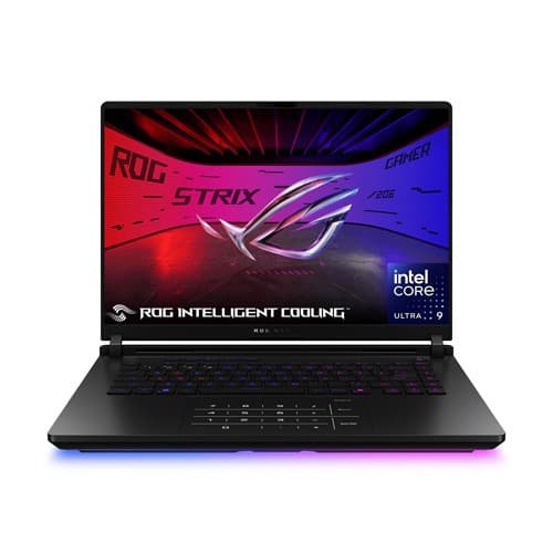 ASUS ROG Strix SCAR 16 (2025) 16 inch Intel ARL HX Core Ultra 9 RTX5090 24GB GPU DDR5 32GB RAM 2TB SSD Gaming Laptop G635 G635LX-RW158WS - 1