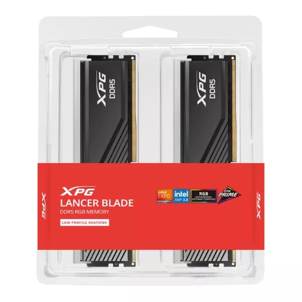 Adata XPG Lancer Blade RGB 32GB (16GBx2) 6000MHz CL36 DDR5 RAM - 2